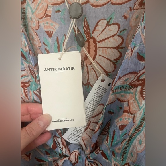 ANTIK BATIK Hupa cutout printed cotton-voile maxi dress - Picture 12 of 16